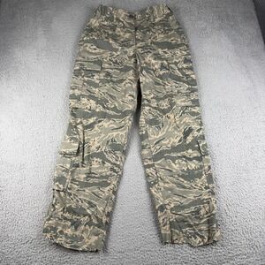 US Air Force Pants Womens 8S ABU Tiger Stripe Camo Cargo Military Utility